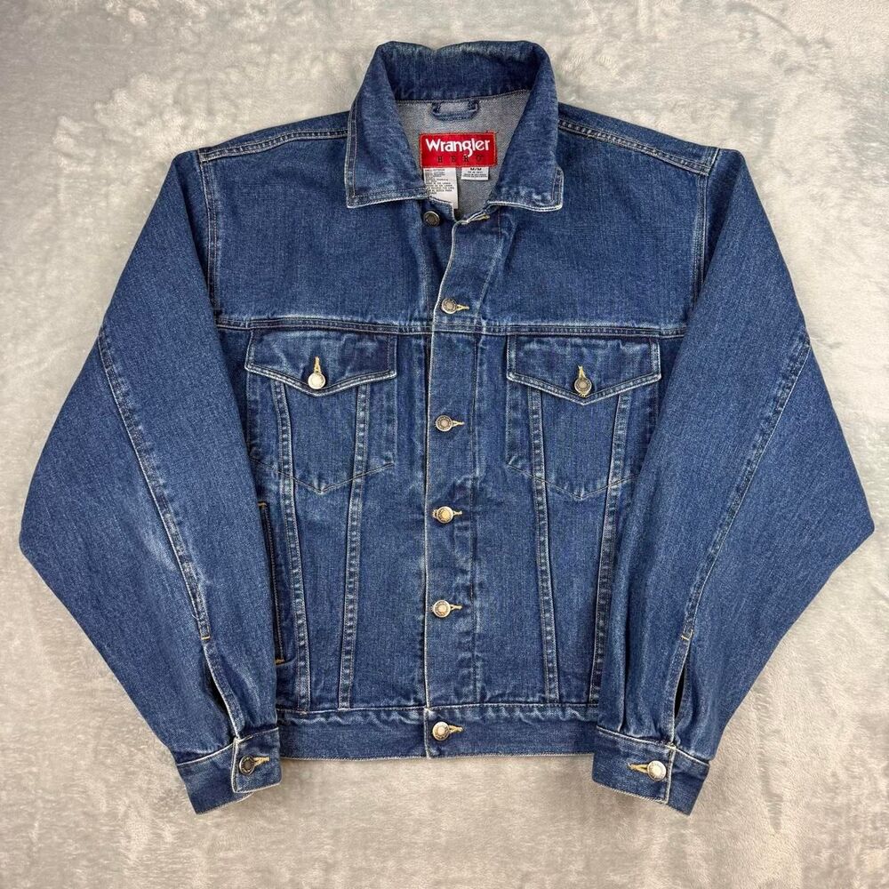 Wrangler Men's Blue and Navy Jacket